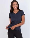 5 Pack Women's V-Neck Workout T-Shirts