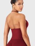 YEOREO Women's Backless Longline Workout Tank Top