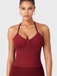 YEOREO Women's Backless Longline Workout Tank Top