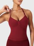 YEOREO Women's Backless Longline Workout Tank Top