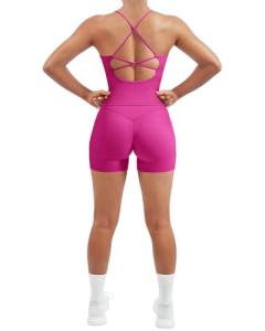 SUUKSESS Women’s 2 Piece Workout Set – Peach
