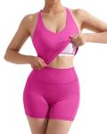 SUUKSESS Women’s 2 Piece Workout Set – Peach