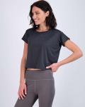 5 Pack Women's Dry Fit Crop Tops - Plus Size