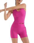 SUUKSESS Women’s 2 Piece Workout Set – Peach
