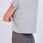 5 Pack Women's Dry Fit Crop Tops - Plus Size