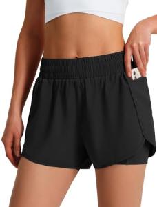 Lightweight Women's Quick Dry Running Shorts with Pockets