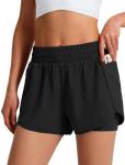 Lightweight Women's Quick Dry Running Shorts with Pockets