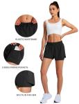 Lightweight Women's Quick Dry Running Shorts with Pockets