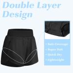 High Waisted Women's Workout Shorts with Pockets