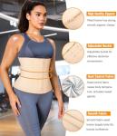 LEINIDINA Women's Zipper Waist Trainer and Shaper
