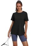 OFEEFAN Women's Workout Tops - Summer Gym Wear 2025