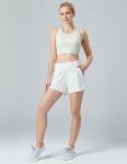 5 Pack Women's Workout Gym Shorts and Top Set