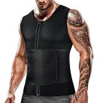Cimkiz Men's Neoprene Sauna Vest – Black