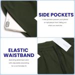 COOFANDY Men's 2 Pack Quick Dry Workout Shorts