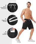 Men's 2-in-1 Gym Shorts with Pockets – 3 Pack