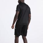 BUYJYA Men's 3 Pack Workout Shorts & Shirts