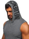 Men's 2 Pack Workout Hooded Tank Tops