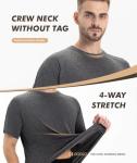 5 Pack Men's Quick Dry Gym Workout Shirts