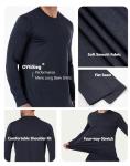 Men's Quick Dry Long Sleeve Performance Workout Shirt