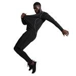 BUYJYA 5-Piece Men's Athletic Gym Outfit Set