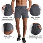 Lempue Lightweight 5-Inch Men's Workout Shorts - 2 Pack