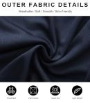 Kinglaman 4 Pack Men's 2-in-1 Workout Shorts