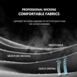 HovSiyla Men's 5 Pack Quick Dry Workout Shirts