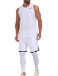 Men's Moisture-Wicking Workout Set: Shirt & Shorts