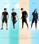 5-Piece Workout Set for Men: Shirt, Pants, Hoodie