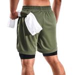 FIONECA 2-Pack Men's Running Gym Shorts