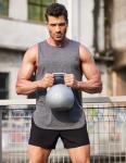 COOFANDY Men's 3 Pack Sleeveless Workout Tanks