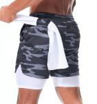 Surenow Men's 2-in-1 Quick Dry Running Shorts