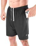 Men's Quick-Dry Athletic Workout Shorts with Pockets