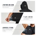 Men's Sleeveless Workout Hoodies - 2 Pack