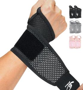 HiRui Ultra-Thin Mesh Wrist Wraps - 2-Pack