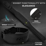 RDX Leather Weight Lifting Belt with Lumbar Support
