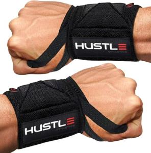 Hustle Athletics Weightlifting Wrist Wraps for Support
