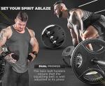 RDX Leather Weight Lifting Belt with Lumbar Support