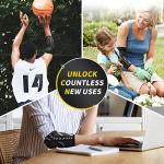 CAMBIVO 2 Pack Arm Compression Sleeves for Elbow Support