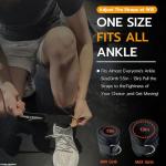 Comfortable Adjustable Ankle Straps for Cable Machines
