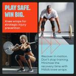 Mava Sports Knee Wraps for Cross Training & Weightlifting