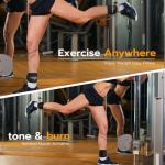 Comfortable Adjustable Ankle Straps for Cable Machines