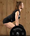 DMoose Squat Belts for Weightlifting - Black Large