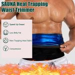 BODYSUNER Men's Waist Trainer Sweat Belt