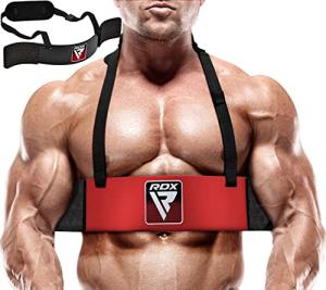 Adjustable RDX Arm Blaster for Biceps and Triceps