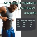 BODYSUNER Men's Waist Trainer Sweat Belt