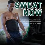 BODYSUNER Men's Waist Trainer Sweat Belt