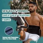 BODYSUNER Men's Waist Trainer Sweat Belt