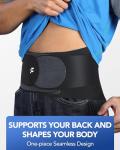 Ultra Thin Back Brace with 3D Lumbar Support