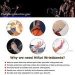 HiRui Adjustable Wrist Compression Strap (2-Pack)
